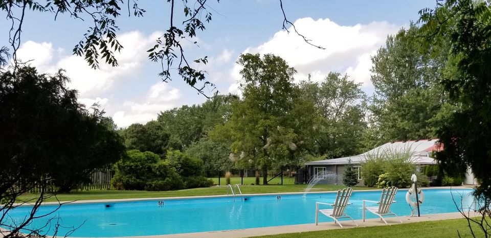 photo of a quiet pool